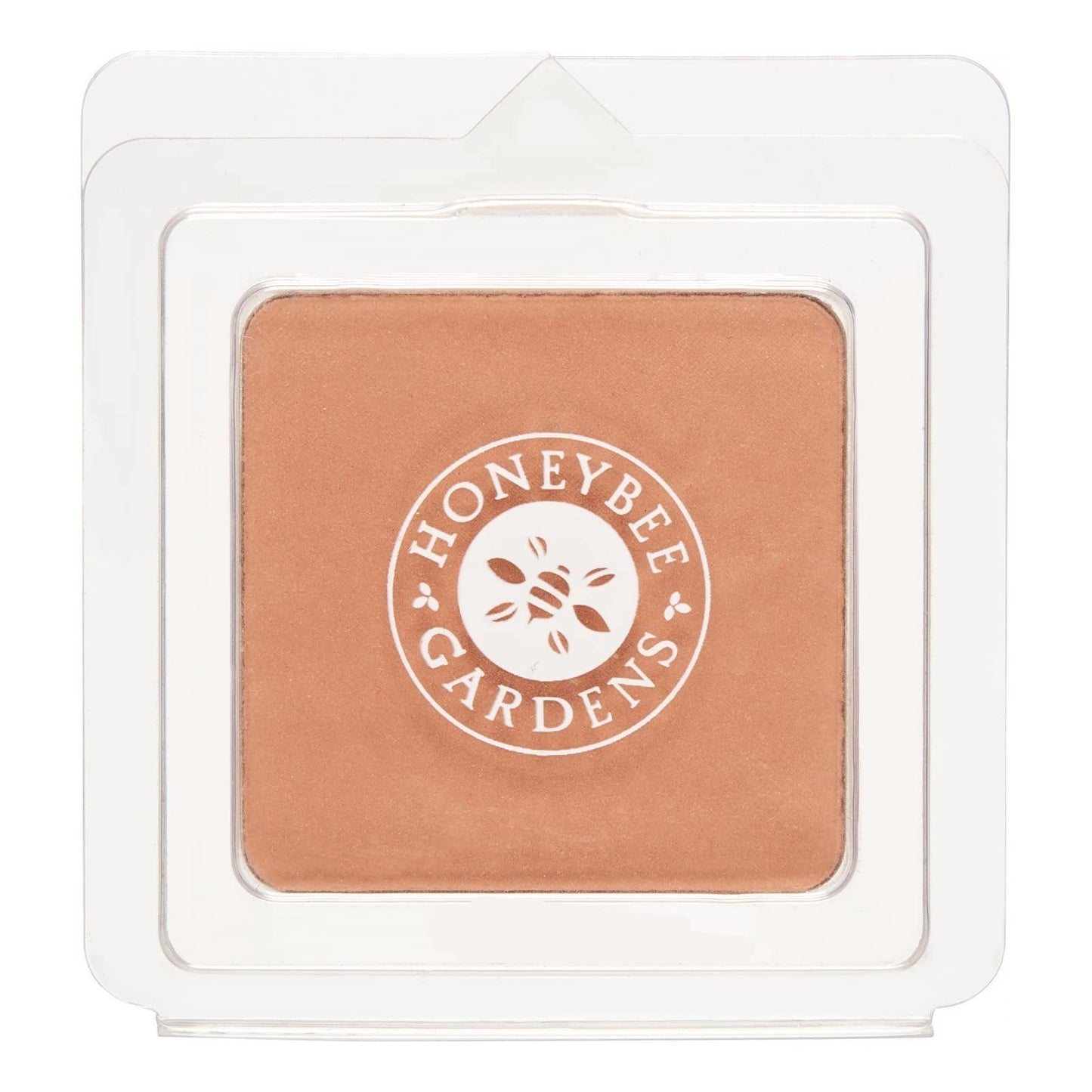 Honeybee Gardens Pressed Mineral Powder Foundation Refill, Montego, Warm Tan Neutral Shade, Adjustable Coverage, Natural Finish,