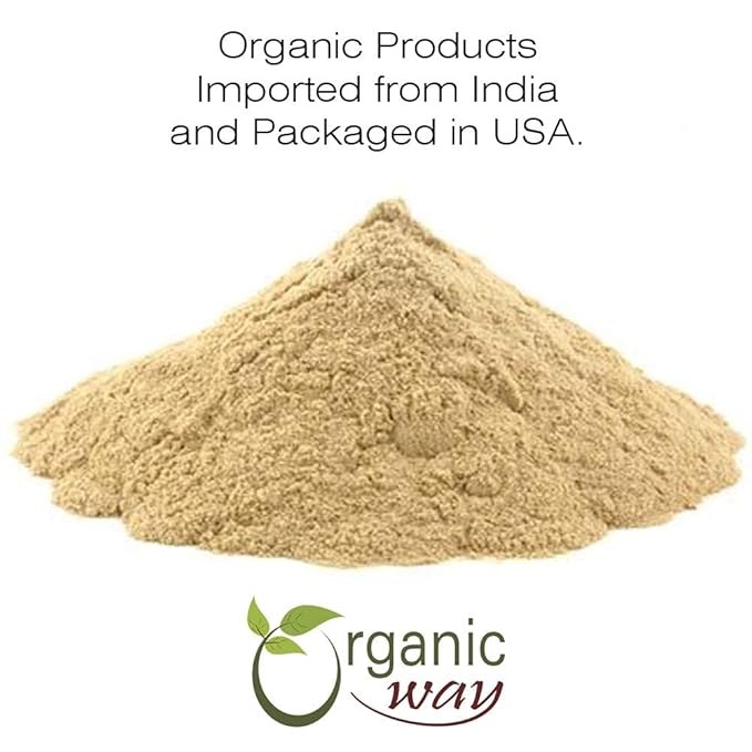 Organic Way Shatavari Powder (Asparagus racemosus) - Kosher & USDA Certified | Vegan, Non-GMO & Gluten Free | Tested for Heavy Metal and Purity | Resealable Bag | 100% Raw from India (1/2LBS / 8Oz)