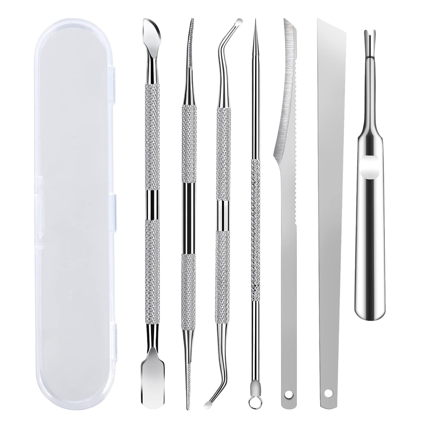 7-Pack Ingrown Toenail Tool, Ingrown Toenail File And Ingrown Toenail Lifters, Professional Surgical Safe Nail Treatment Pedicur