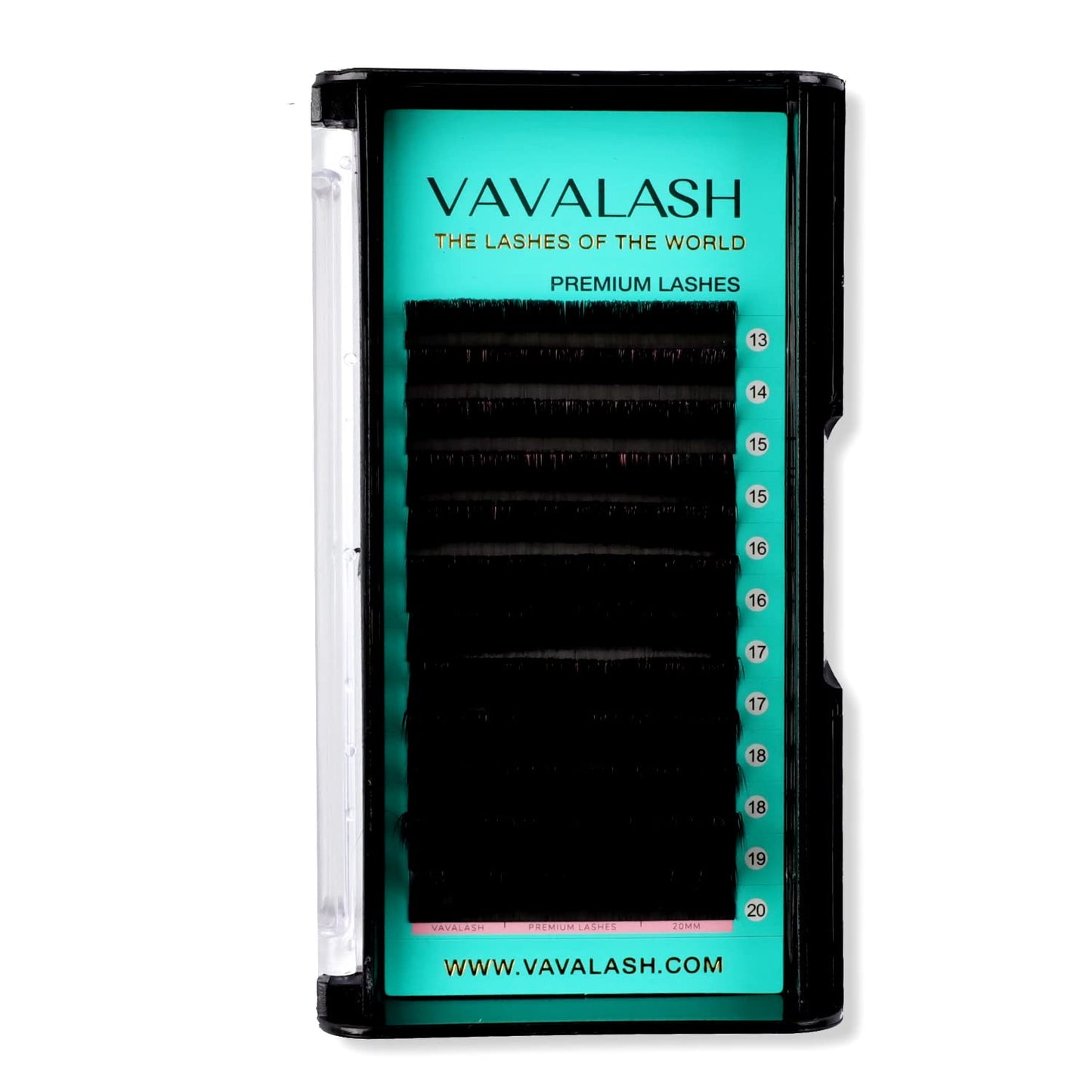 Eyelash Extensions 0.03 Cc Curl 17Mm Lash Extensions Supplies Individual Lashes Premium Silk Volume & Classic Lash Soft Matte Da