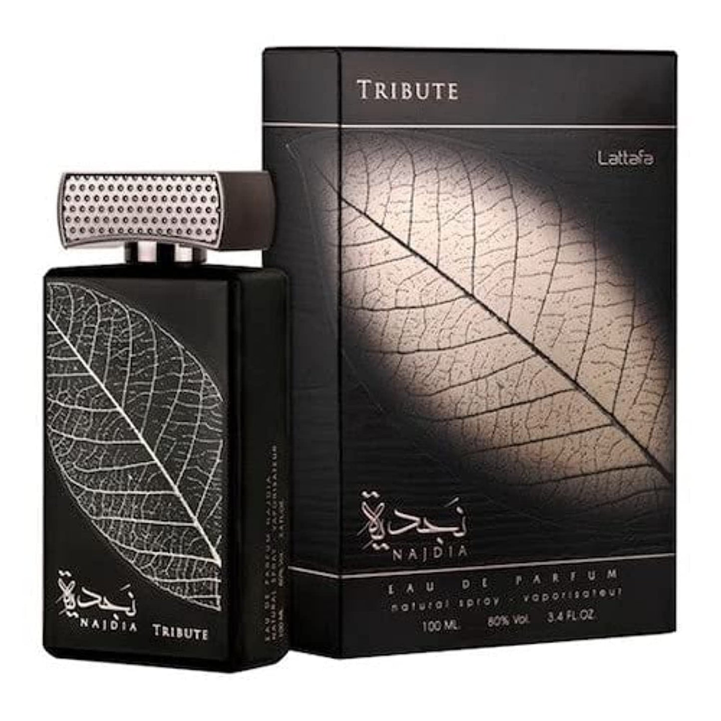 Lattafa Perfumes Najdia Tribute Eau De Parfum Spray For Unisex, 3.4 Ounce
