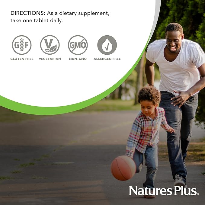 Natures Plus Hema-Plex Iron - 30 Slow-Release Tablets, Pack of 6 - Total Blood Health - 85 mg Chelated Iron - with Vitamin C & Bioflavonoids - Non GMO, Vegetarian & Gluten Free - 180 Total Servings