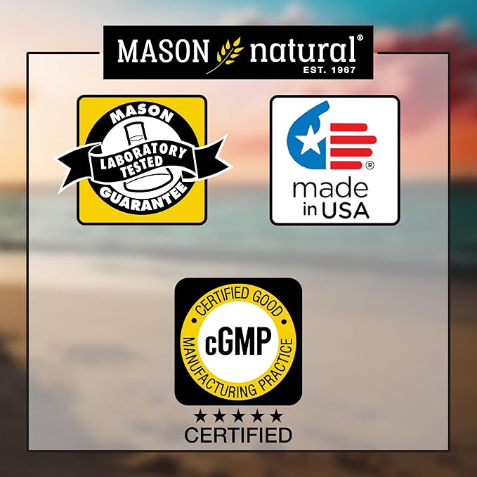 MASON NATURAL VITAMIN B-6 250mg 60 TABS