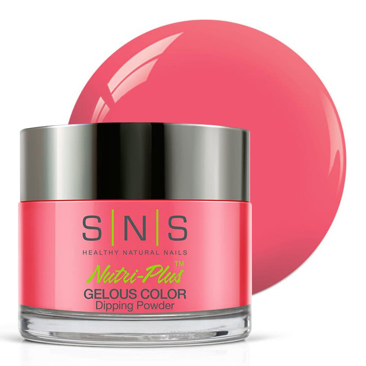 Sns Nail Dip Powder, Gelous Color Dipping Powder - Twenty-Six Point Two (Pink/Rose, Cream) - Long-Lasting Dip Nail Color Lasts 1