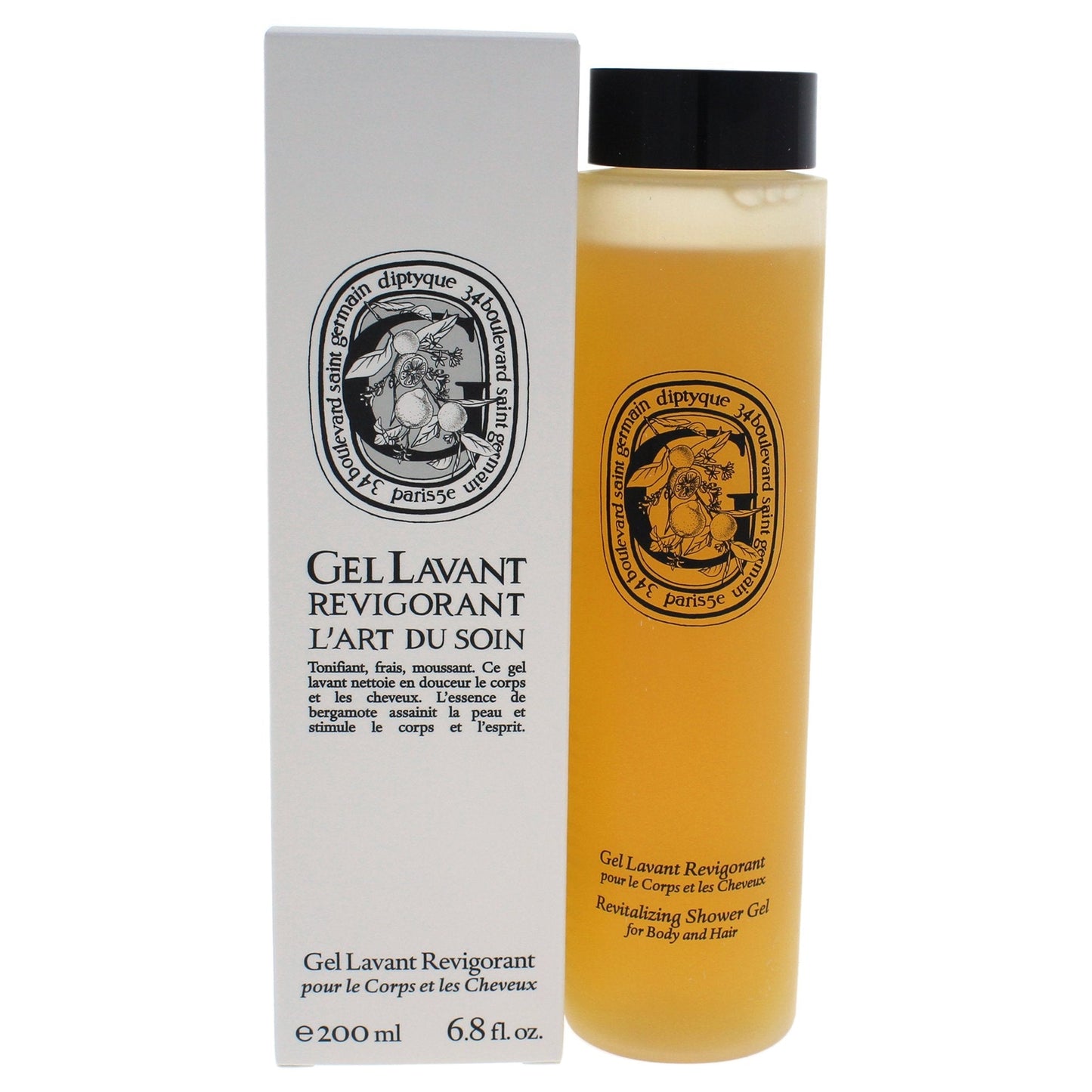 Diptyque The Art Of Body Care Revitalizing Shower Gel Hair & Body-6.8 Oz (U-Bb-2860)