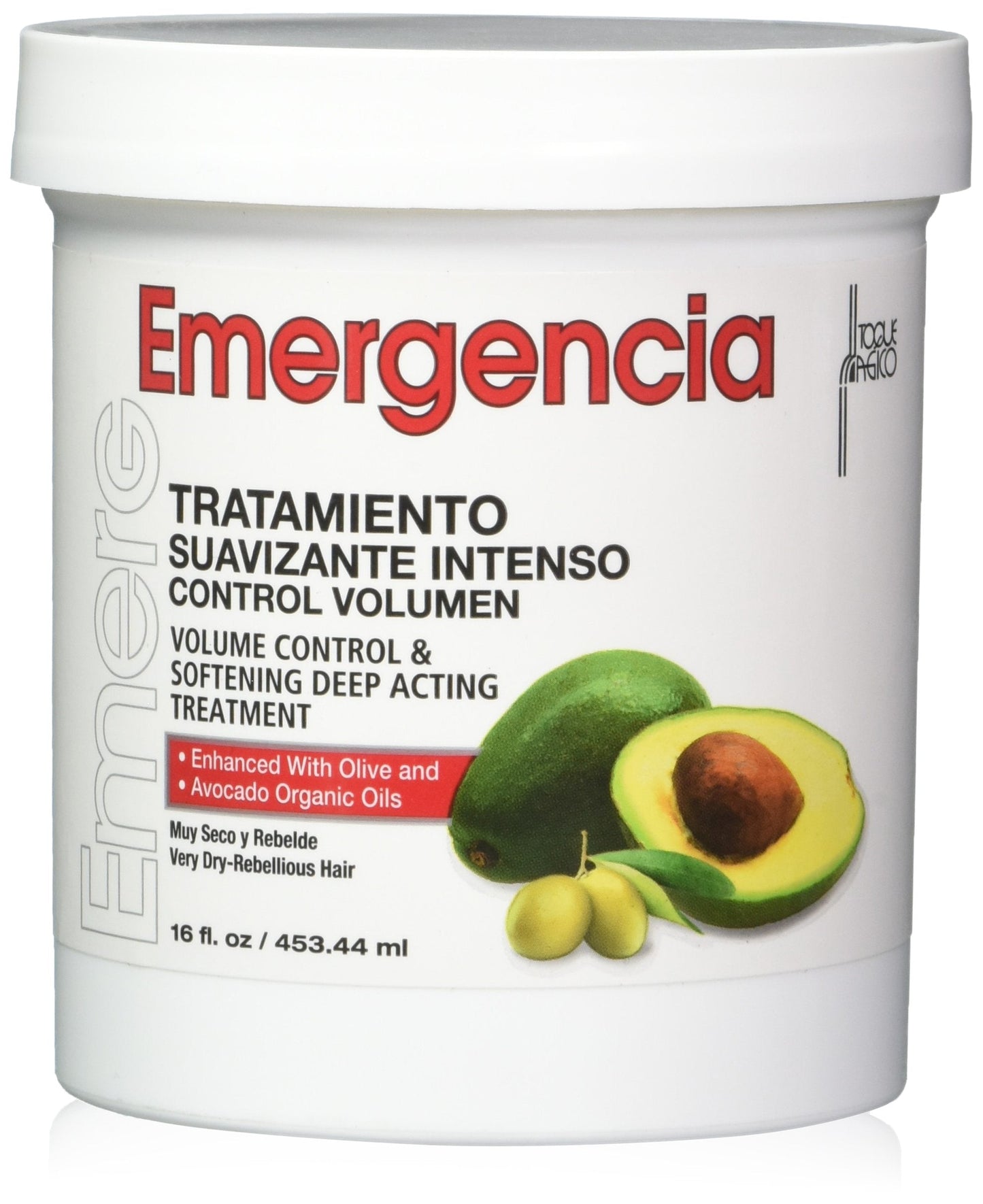 Toque Magico Emergencia Volume Control And Softening Deep Acting Mask, 16 Ounce
