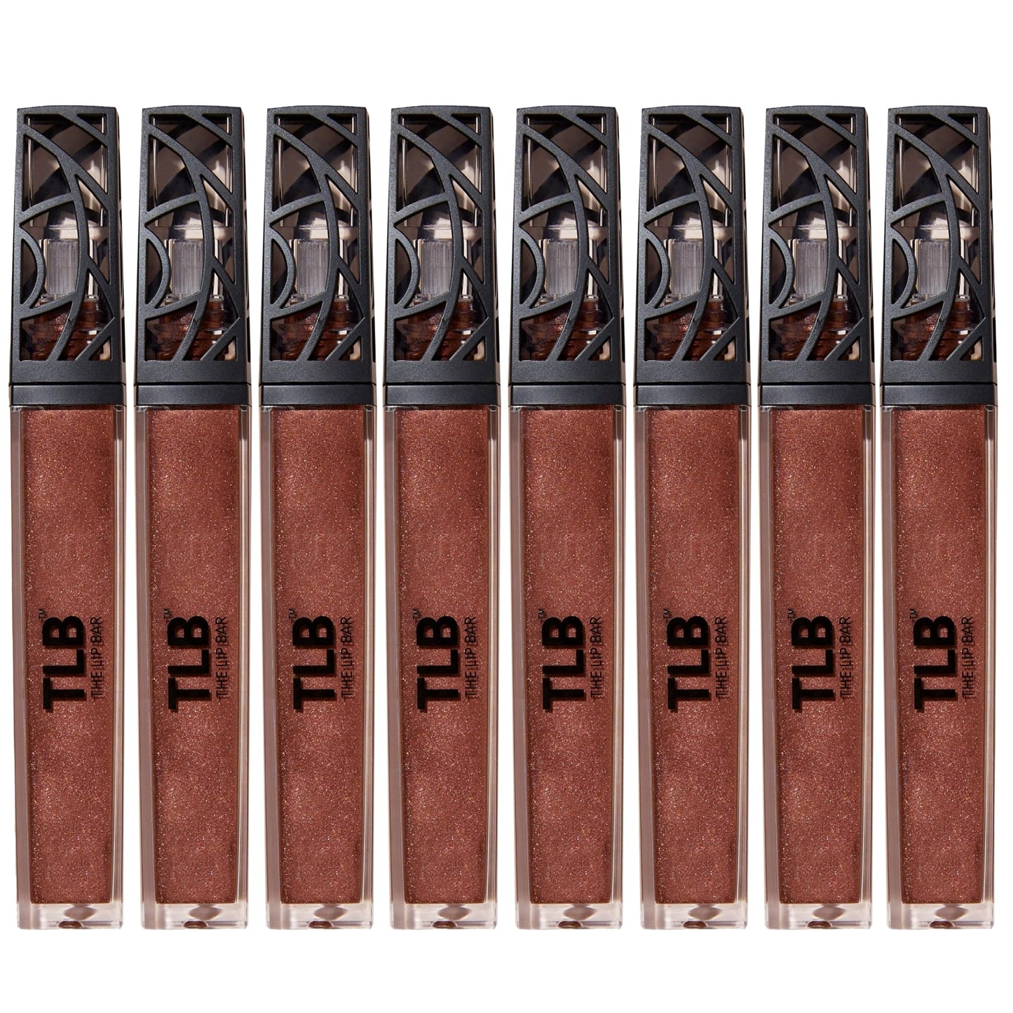The Lip Bar Vegan Non-Sticky Lip Gloss, With Hydrating Shea Butter For A Lightweight, High Shine Finish, Extra - Brown Shimmer,