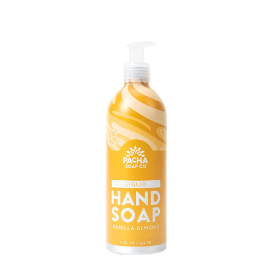 Pacha Soap Vanilla Almond Liquid Hand Soap, 12 Fz