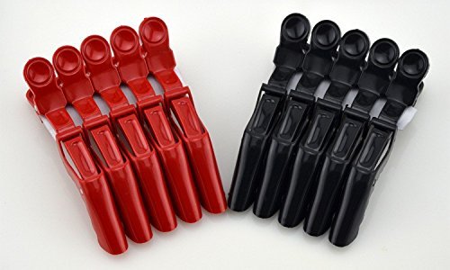Adecco Llc 10 Pcs Hair Styling Clips, Sectioning Alligator Hair Clips, Crocodile Hair Clips For Thick Hair, Non-Slip Hairdressin