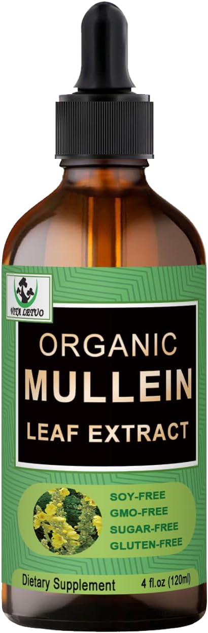 Organic Mullein Leaf Extract for Lungs
