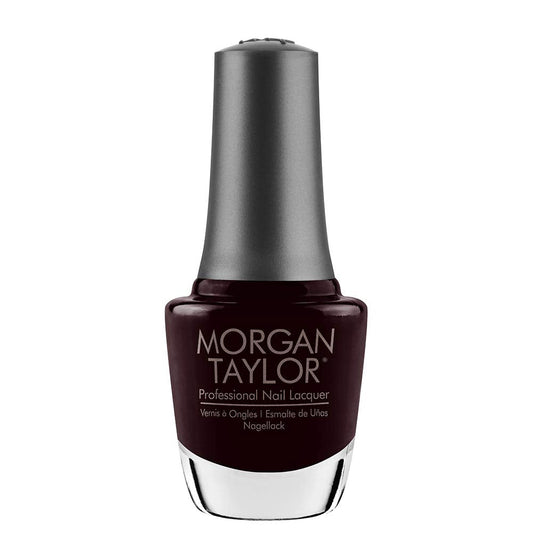 Morgan Taylor Nail Lacquer (Bella'S Vampire) Brown Nail Polish, Finger Nail Polish, Long Lasting Nail Polish, Brown Nail Lacquer