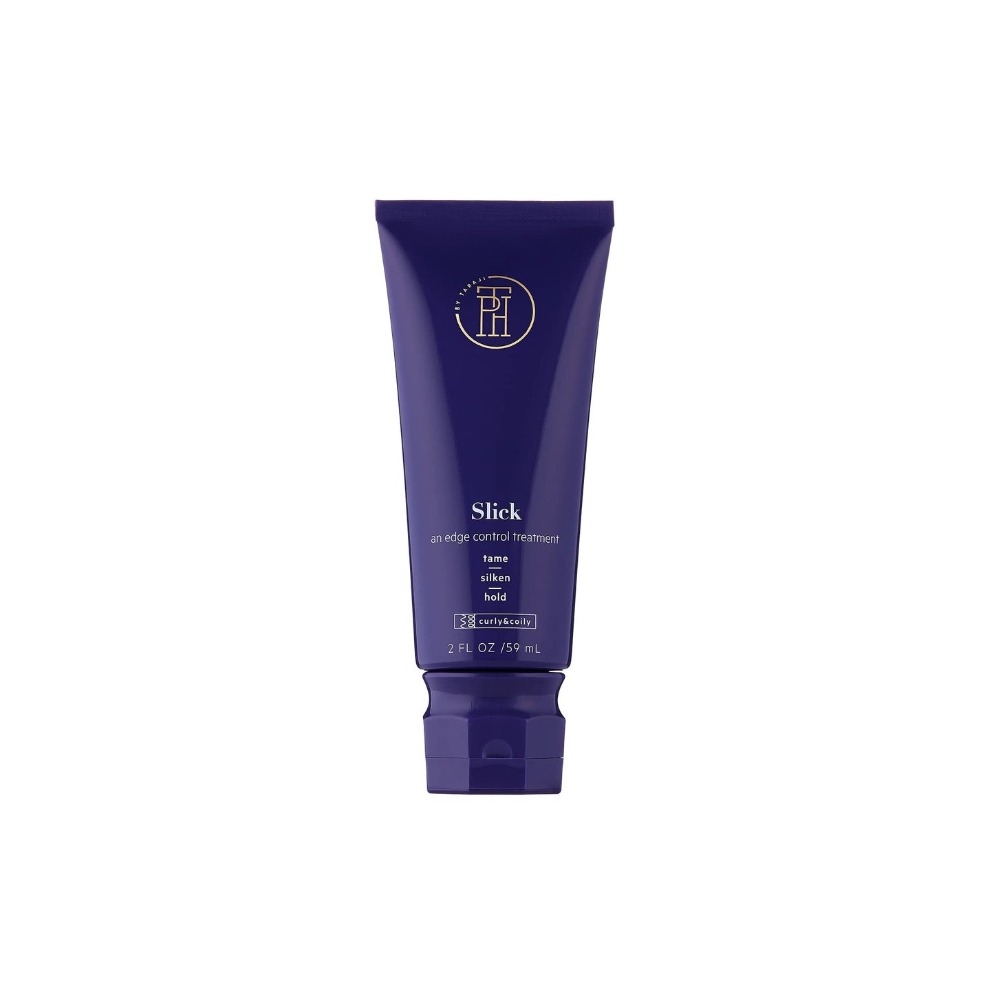 Tph By Taraji Slick Edge Control Treatment With Castor Oil | Silky Hair Style Cream For Edges, Baby Hairs For Coily & Curly Hair