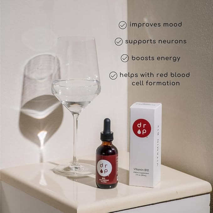 Drop Supplements Organic Trace Minerals, Elderberry, Vitamin B12 and Vitamin D3+K2 Drops Bundle
