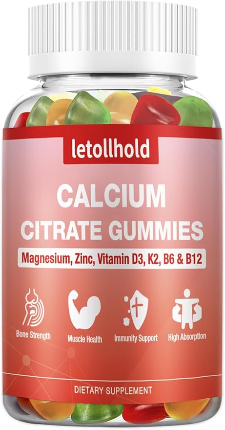 Pop a Flavorful Calcium Gummy Enriched with Essential Nutrients