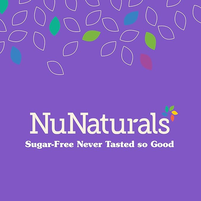 NuNaturals Liquid Stevia, Sugar-Free Sweetener, Plant-Based Sugar Substitute, Zero Calorie, Vanilla Flavor, Alcohol-Free, 2 oz