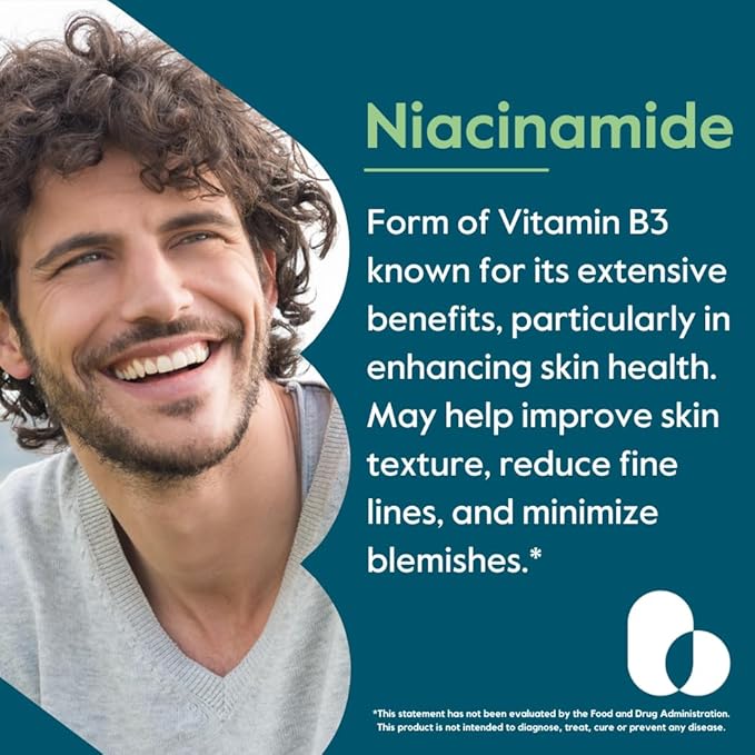 BESTVITE Niacinamide 500mg (240 Vegetarian Capsules) - No Stearates - Vegan - Gluten Free - Non GMO