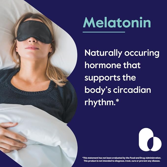 BESTVITE Melatonin 6 mg - 120 Veg Caps - No Stearates - No Sucralose, No Dextrose, No Silicon Dioxide, No Mannitol - Vegan - Non-GMO - Gluten-Free