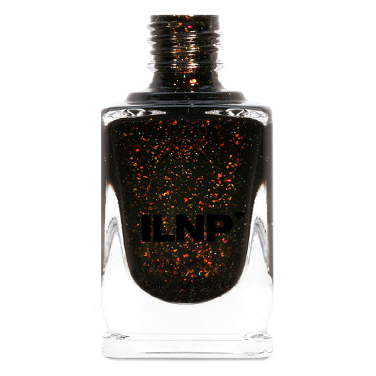 Ilnp Hex - Black Jelly Shimmer Nail Polish