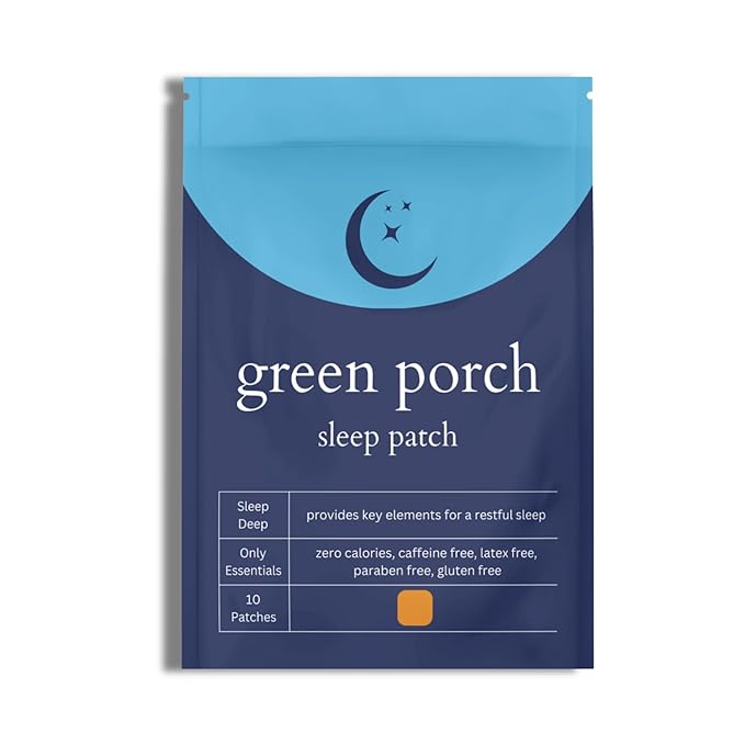 Sleep Patches – Natural Nighttime Support with Melatonin, Magnesium & L-Theanine | Skin-Friendly, Waterproof & Easy to Use | Promotes Relaxation for a Restful Night & Refreshed Mornings