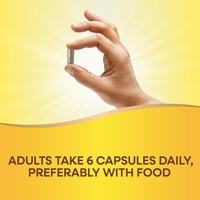 Nature's Way Alive! Max6 Potency Adult Complete Multivitamin, Vitamins A,C, E & B-Vitamins Including Methyl B12 & Folate, Supports Energy Metabolism*, No Added Iron, 90 Capsules (Packaging May Vary)