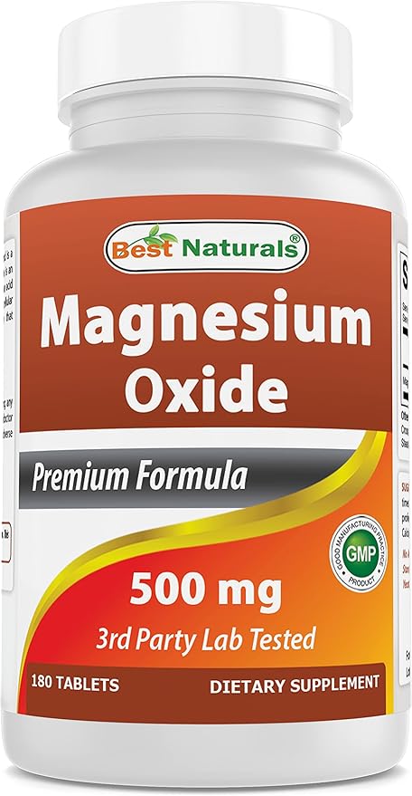 Calcium Pyruvate Powder 8 OZ & Magnesium Oxide 500 mg