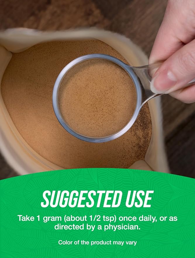 BulkSupplements.com Ceylon Cinnamon Extract Powder - Cinnamon Extract, Cinnamon Ceylon - Cinnamon Supplement, Pack of 1 - Gluten Free & Soy Free, 1000mg per Serving, 250g (8.8 oz)