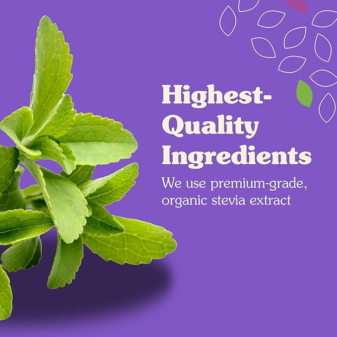 NuNaturals Liquid Stevia, Sugar-Free Sweetener, Plant-Based Sugar Substitute, Zero Calorie, Vanilla Flavor, Alcohol-Free, 2 oz