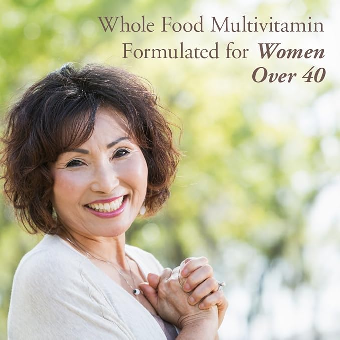 Garden of Life Organics Vitamins for Women 40 Plus - 120 Tablets &, Raw Vitamin Code Vitamin C, 120 Veg Capsules