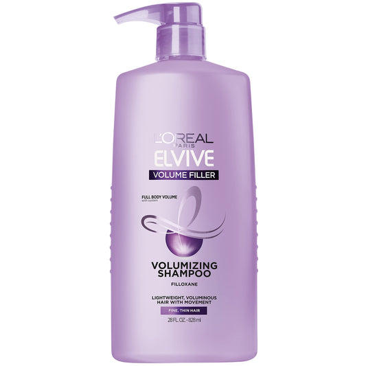 Lor  Al Paris Elvive Volume Filler Thickening Shampoo, 28 Fl. Oz.