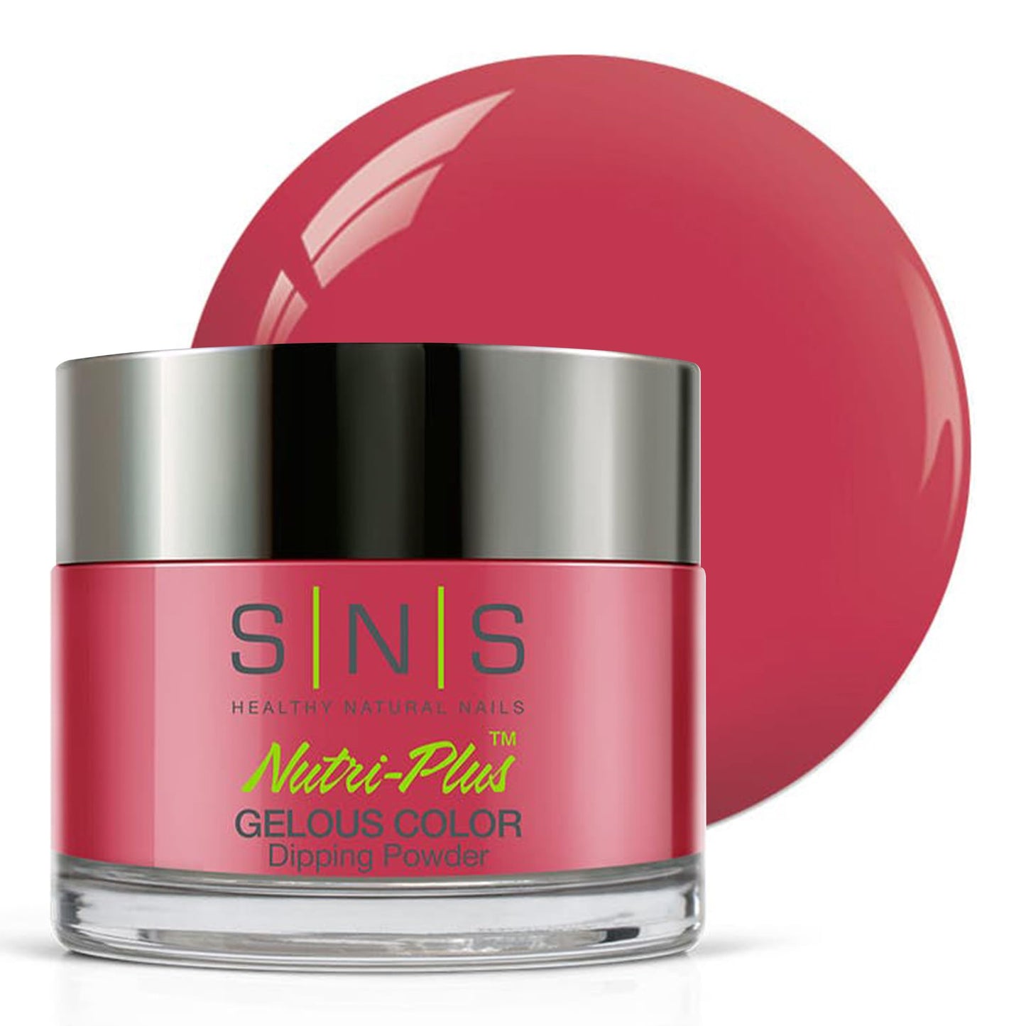 Sns Nail Dip Powder, Gelous Color Dipping Powder - Dusty Rose (Pink/Mauve, Shimmer) - Long-Lasting Dip Nail Color Lasts 14 Days
