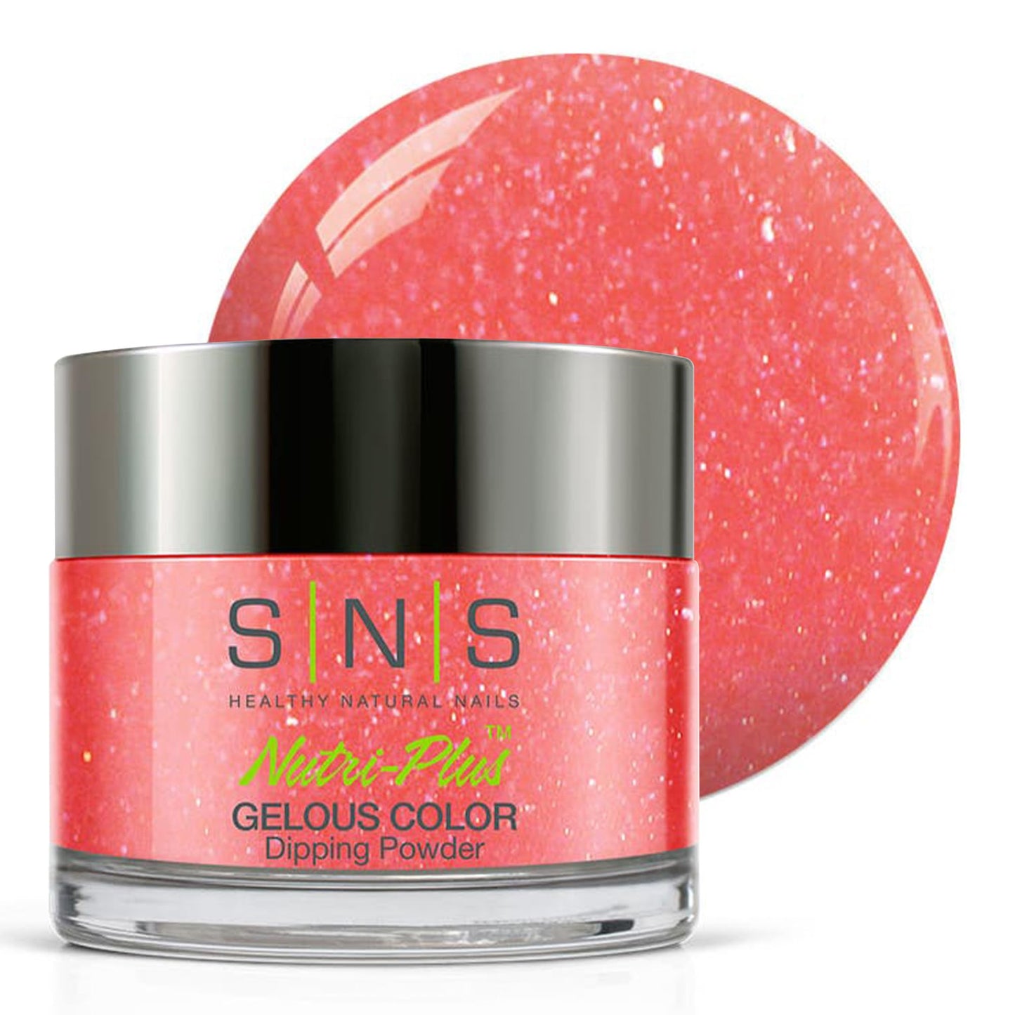 Sns Nail Dip Powder, Gelous Color Dipping Powder - Very Structured (Pink/Peach, Shimmer) - Long-Lasting Dip Nail Color Lasts 14