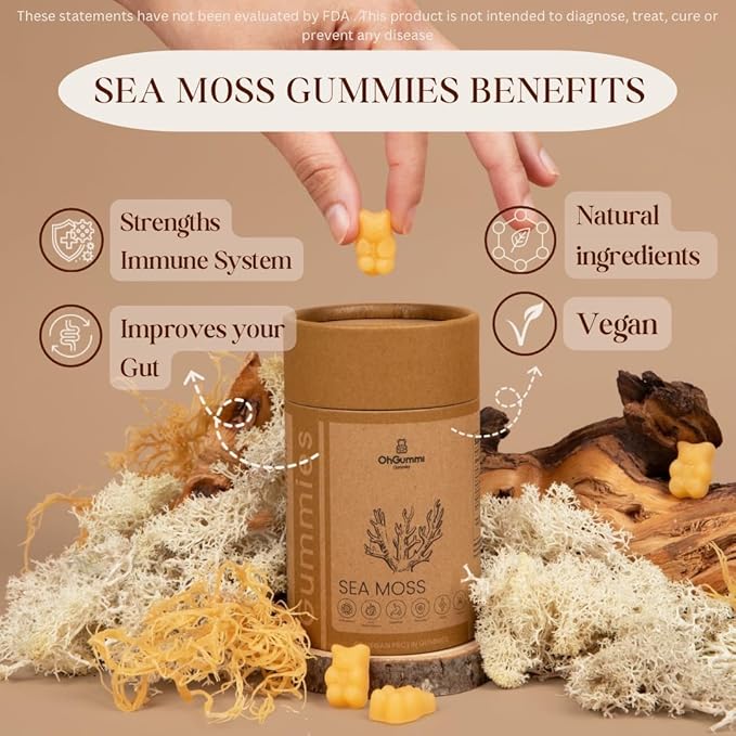 Jamaican Sea Moss + Apple Cider Vinegar (Vegan Sea Moss)