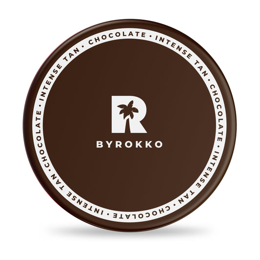 Byrokko Shine Brown Chocolate Tan Accelerator Cream 6.8 Fl Oz, Outdoor Sun Or Indoor Tanning Oil Or Tanning Bed Lotion, Fast Bro