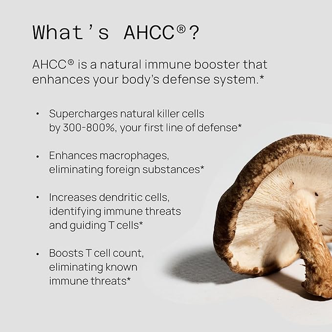 Quality of Life Immune Health Bundle - Featuring Kinoko Gold AHCC 500mg and Allerfin