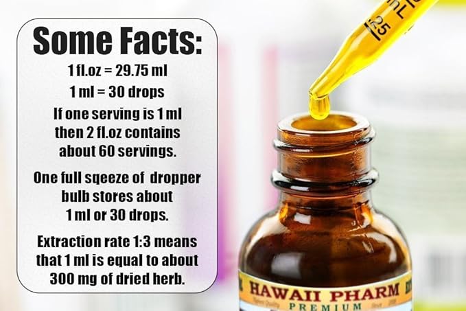 Hawaii Pharm Pleurisy Root Alcohol-Free Liquid Extract, Pleurisy Root (Asclepius tuberosa) Dried Root Glycerite Natural Herbal Supplement, USA 2 fl.oz