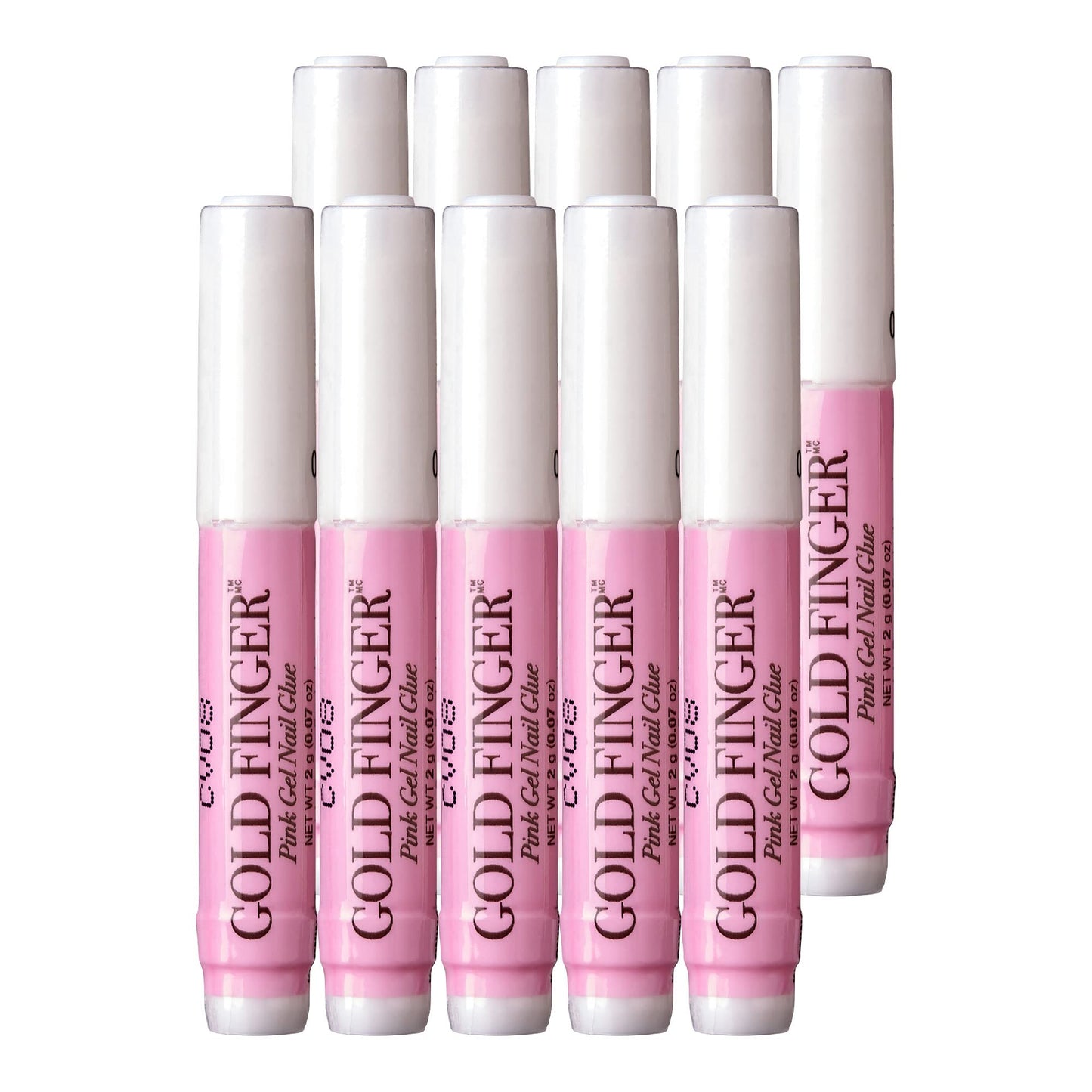Goldfinger Professional Nail Glue, Super Strong, Fast-Drying, Long-Lasting, Easy Application, Perfect For Acrylic & Press-On Nai