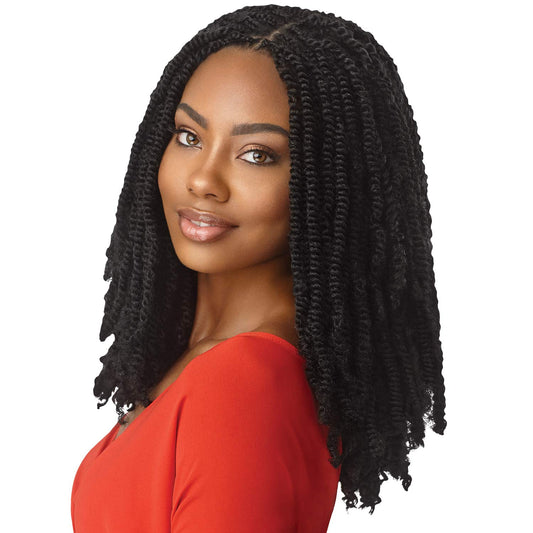Multi Pack Deals! Outre Synthetic Braid - X Pression Twisted Up Springy Afro Twist 16 (5-Pack, 425)