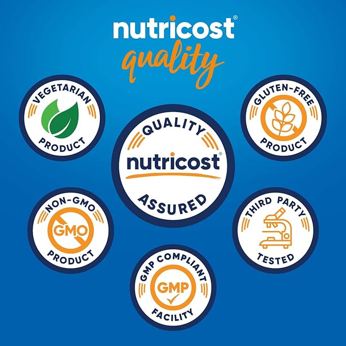 Nutricost Vitamin B12 (Methylcobalamin) 1000mcg, 120 Capsules - Vegetarian, Non-GMO & Gluten Free B12 Supplement