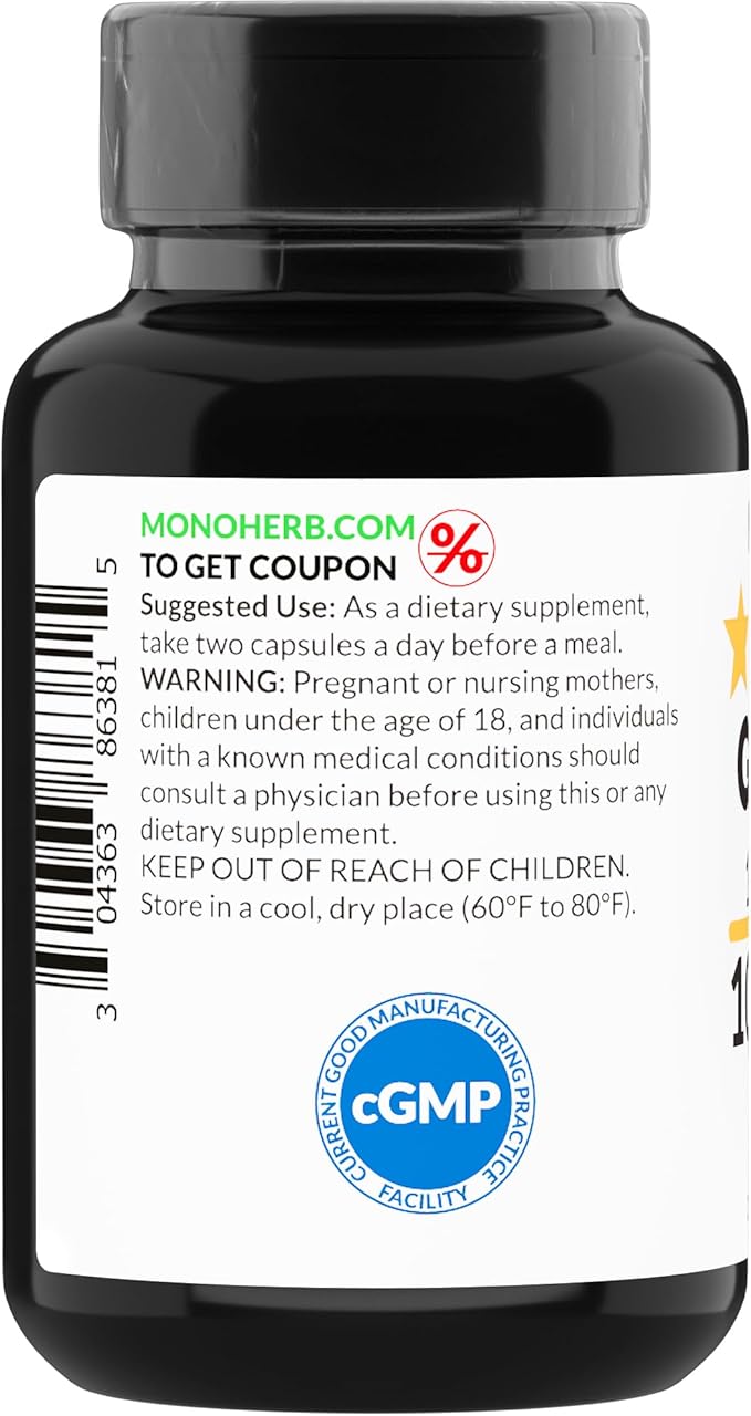 Ginseng Extract 1000 mg - 90 Vegetarian Capsules