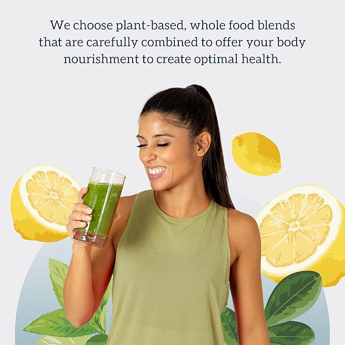 Organifi Green Juice - Powder Supplement with Organic Spirulina, Ashwagandha, and Chlorella - Helps Achieve Fitness Goals and Reduce Cortisol Levels, 30-Day Supply