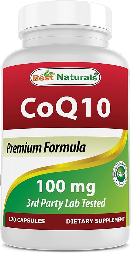 Best Naturals Red Yeast Rice 1200 Mg & COQ10 100 mg