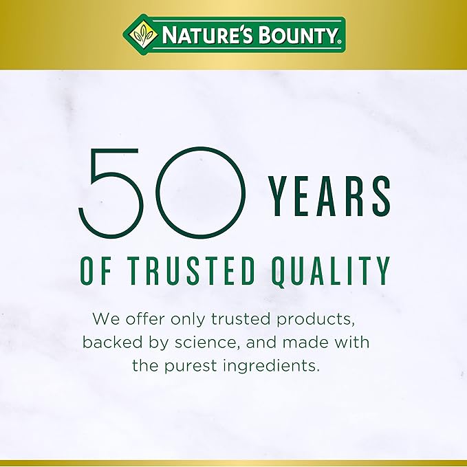 Nature's Bounty Iron 65mg, 325 mg Ferrous Sulfate, Cellular Energy Support, Promotes Normal Red Blood Cell Production, 100 Tablets (Pack of 2)