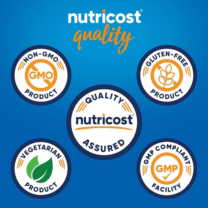Nutricost Strontium Capsules 750mg, 240 Capsules - Vegetarian, Non-GMO, Gluten Free