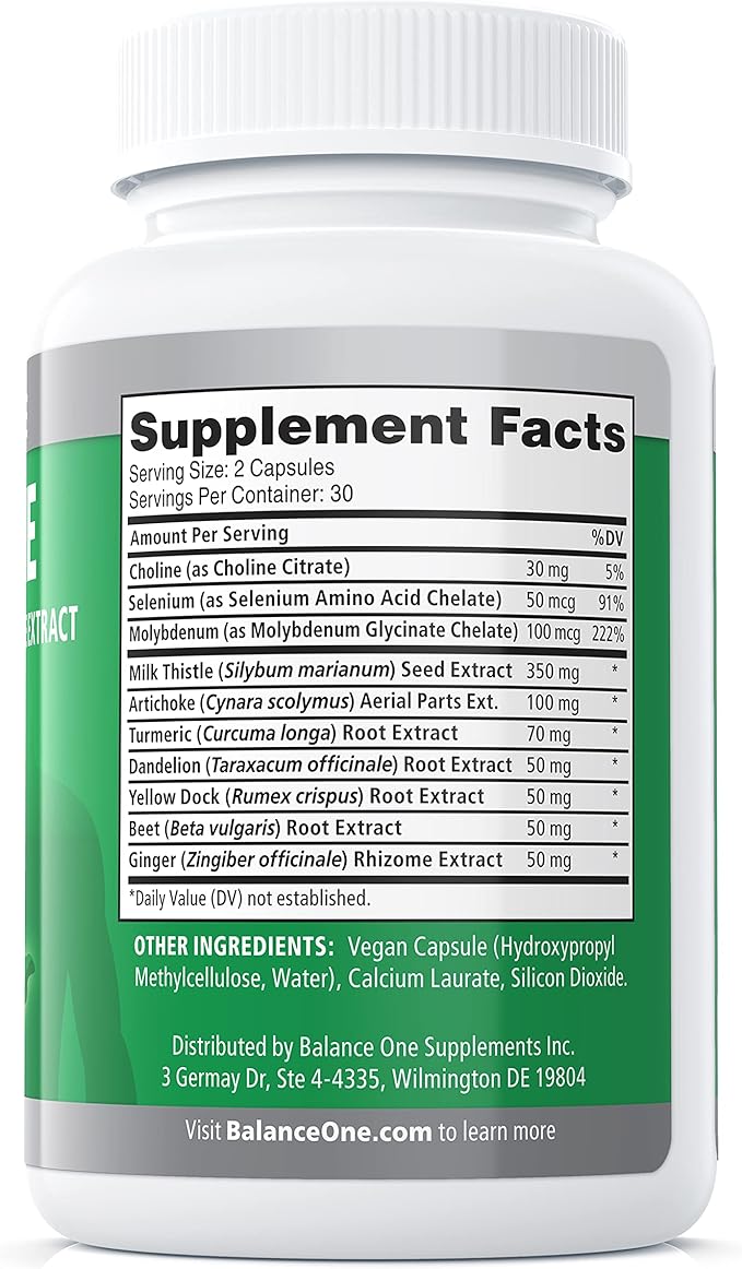 Balance ONE 3 Month Kit | Probiotic, CandAssist, Liver One | 15 Billion CFU Probiotic | Natural Cleanse with Caprylic Acid | Liver Support with Milk Thistle