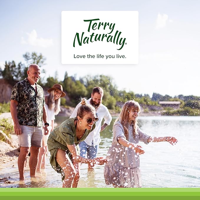 Terry Naturally Muscle Relax - Supplement to Support Nervous System, Muscle Relaxation & Sleep - Muscle Relaxant Supplement with Calcium, Magnesium & ZInc - Respiratory Health Aid - 60 Capsules