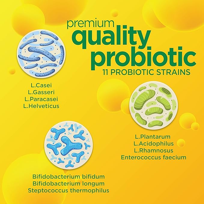 Daily Probiotic for Men & Women, Slows Digestive Aging, Boosts Immune System, Reduces Bloating, Non-GMO, Gluten Free & Soy Free, 10 Billion CFU, 30 Capsules