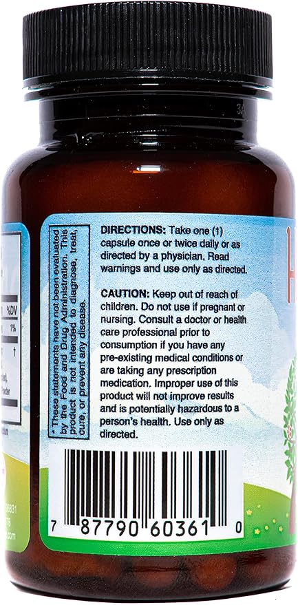 Natural Liver Support Supplement with Hesperidin - Non-GMO, Vegan, Gluten-Free