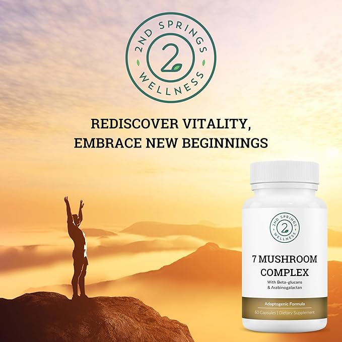 Complete Men's Wellness Trio: Mushroom Power, Essential Nutrients, and Bone Support