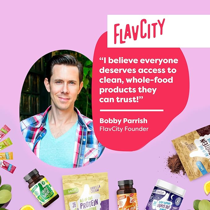FlavCity Pineapple Coconut Electrolytes Powder Packets - 28 Hydration Packets - No Added Sugar - Hydration Powder with Real Fruit & Unrefined Sea Salt - Keto & Gluten-Free (28 Stick Packs)