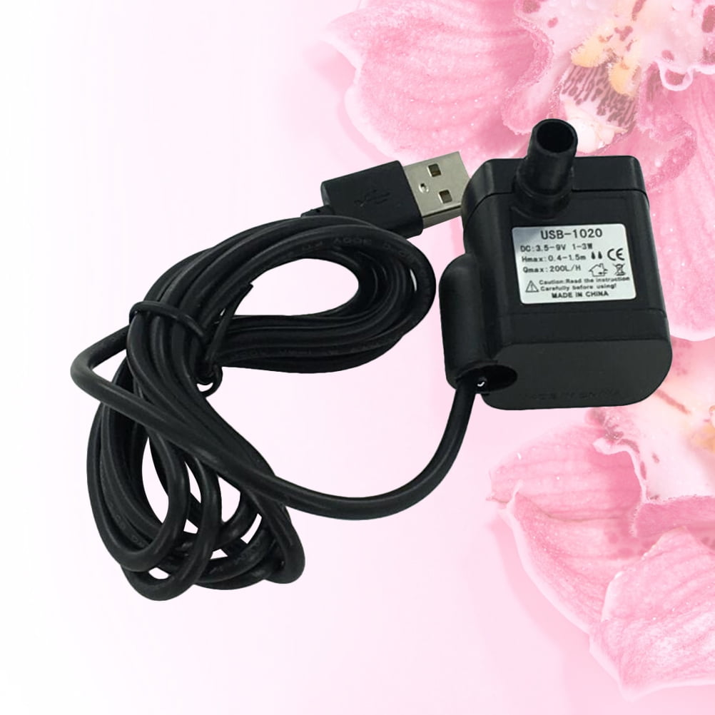Pump Water Aquarium Submersible Fountain Usb Tank Dc Filters Fountains Mini Circulation Pet